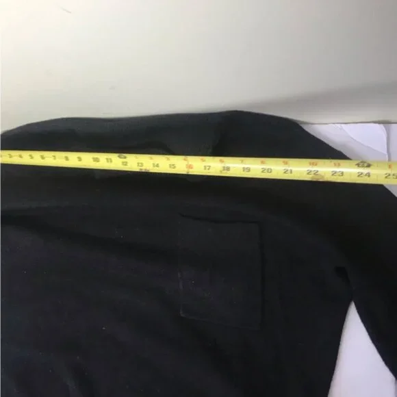 OAK + FORT Oversized Crop Mock Neck Wool Blnd Sweater Knit Turtleneck Boxy Top M - Picture 11 of 14